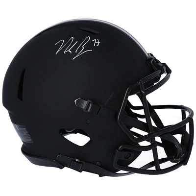 Nick Bosa Ohio State Buckeyes Autographed Riddell Eclipse Authentic Helmet