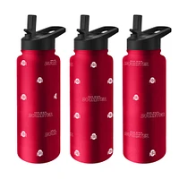 Bouteille de boisson rafraîchissante Steep and Repeat de 34 oz des Ohio State Buckeyes