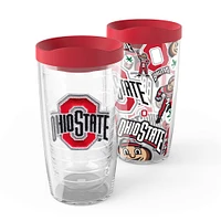 Tervis Ohio State Buckeyes 2-Pack 16oz. Competitor & Emblem Tumbler Set