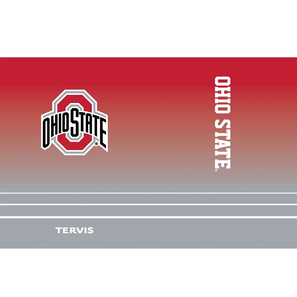 Tervis  Ohio State Buckeyes 30oz. Ombre Stainless Steel Tumbler