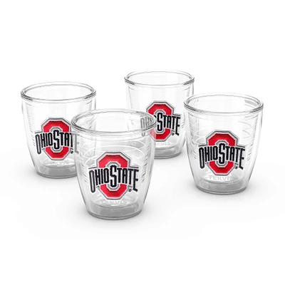 Tervis Ohio State Buckeyes 4-Pack 12oz. Emblem Tumbler Set