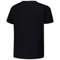 T-shirt noir pour femme avec inscription en perles cousues à la main Ohio State Buckeyes