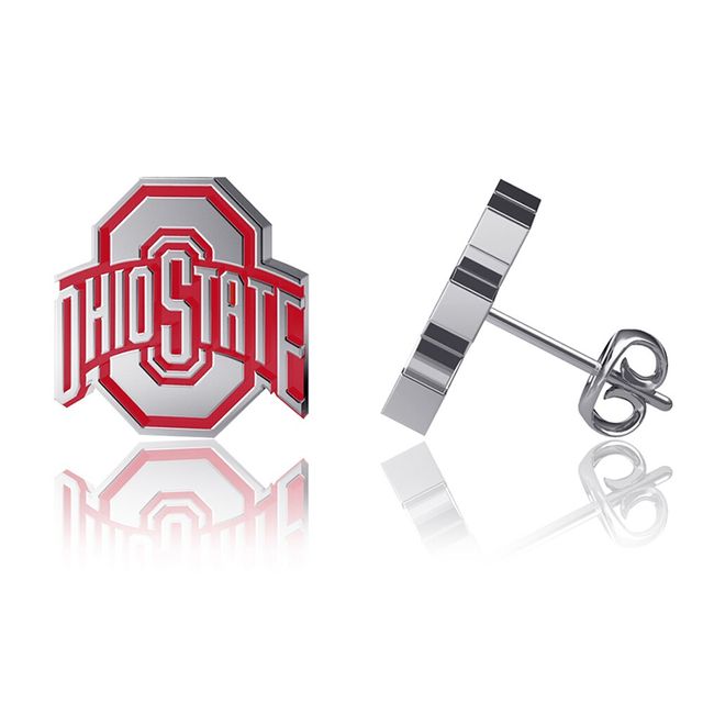 Boucles d'oreilles en émail Dayna Designs Ohio State Buckeyes pour femme