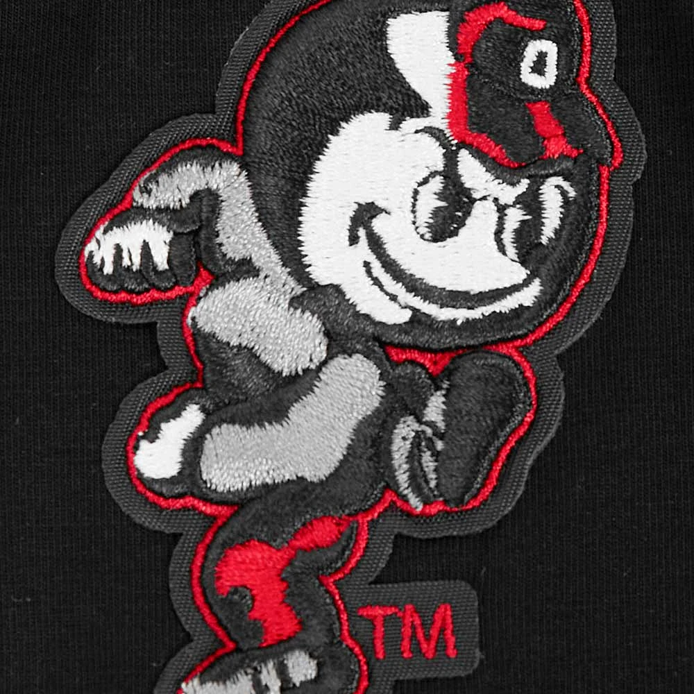 Women's Pro Standard Ohio State Buckeyes Classic Single Jersey Cropped Boxy T-Shirt