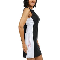 Women's WEAR by Erin Andrews Black Ohio State Buckeyes Bodyframing Tank Dress