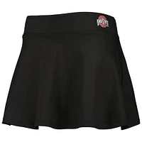 Women's ZooZatz Black Ohio State Buckeyes Flowy Skort