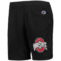 Youth Champion Black Ohio State Buckeyes Classic Mesh Shorts