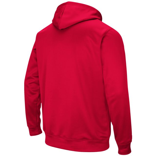 Sweat à capuche Colosseum Scarlet Ohio State Buckeyes 2-Hit pour jeune