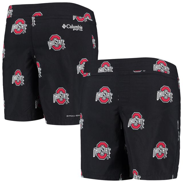 Short Columbia Ohio State Buckeyes Backcast imprimé Omni-Shade pour jeune