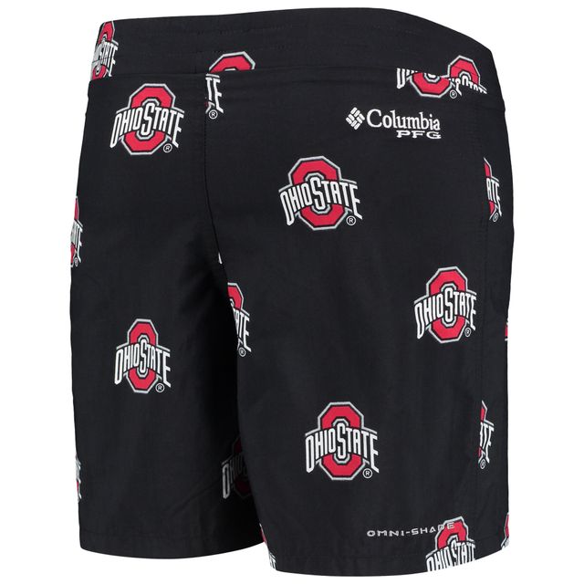 Short Columbia Ohio State Buckeyes Backcast imprimé Omni-Shade pour jeune