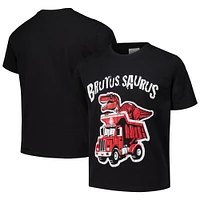 T-shirt noir pour jeunes ComfortWash Ohio State Buckeyes Dino Truck