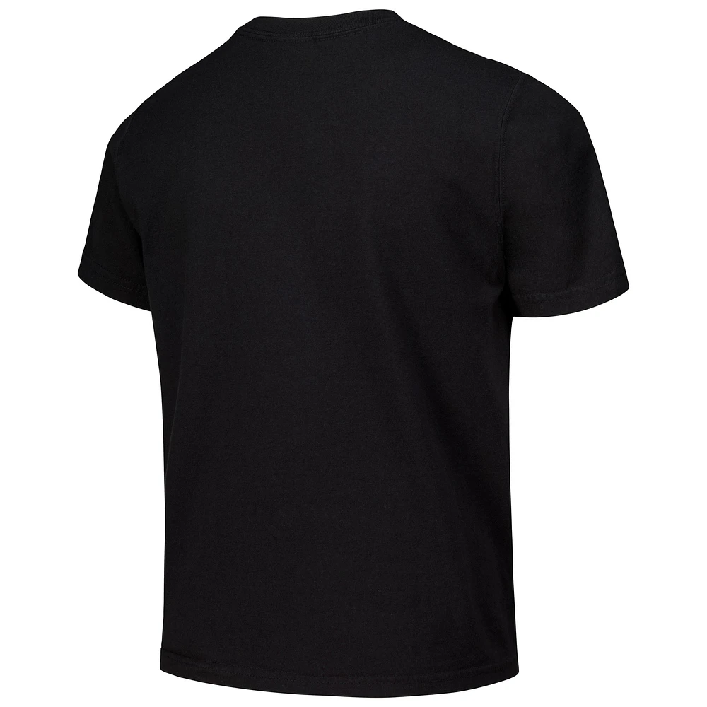 T-shirt noir pour jeunes ComfortWash Ohio State Buckeyes Dino Truck