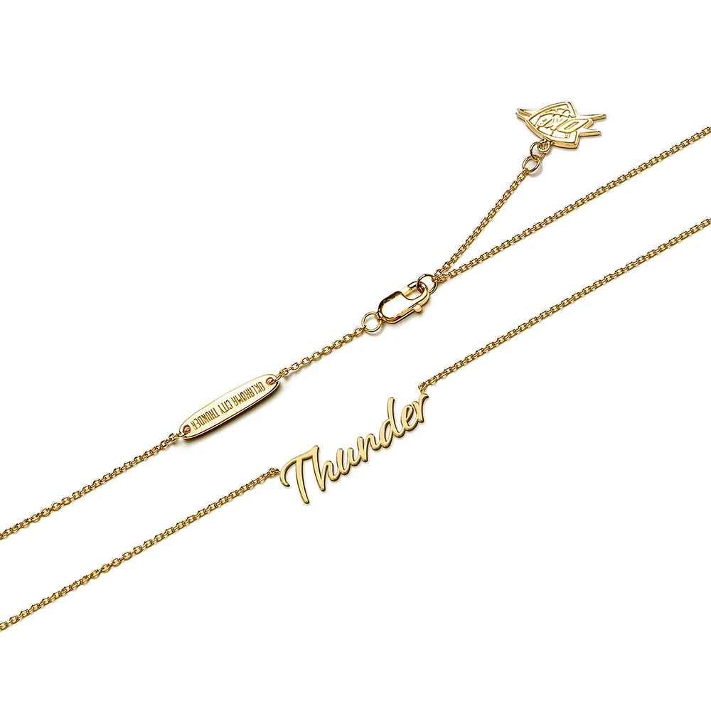 Lusso Oklahoma City Thunder Hermione Necklace