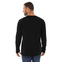 Men's New Era  Black Oklahoma City Thunder 2024/25 Edition Long Sleeve T-Shirt