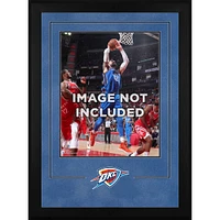 Oklahoma City Thunder Deluxe 16'' x 20'' Vertical Frame with Team Logo
