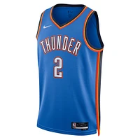Unisex Nike Shai Gilgeous-Alexander Royal Oklahoma City Thunder Swingman Player Jersey - Icon Edition