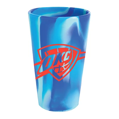WinCraft Oklahoma City Thunder 16oz. Verre à pinte en silicone à la mode