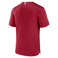 Men's Fanatics  Crimson Oklahoma Sooners Defender Rush T-Shirt