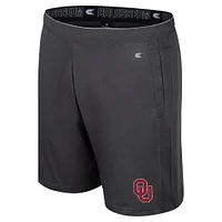 Men's Colosseum Charcoal Oklahoma Sooners Forget Shorts