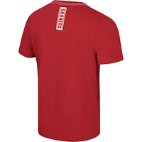 Men's Colosseum  Crimson Oklahoma Sooners No Problemo T-Shirt