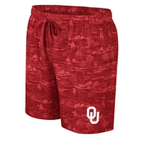 Men's Colosseum Crimson Oklahoma Sooners Ozark Swim Shorts