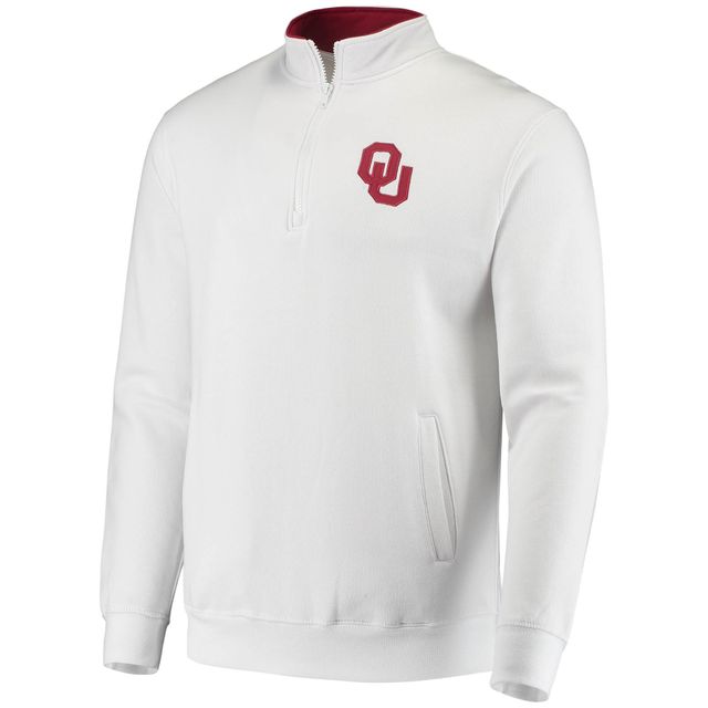 Colosseum pour homme Oklahoma Sooners Tortugas Logo Quarter-Zip Jacket