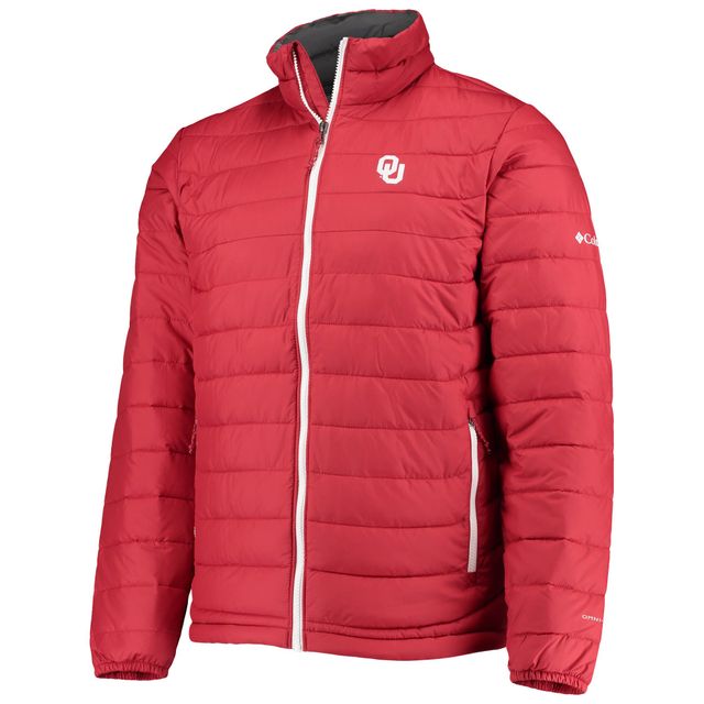 Veste Columbia Crimson Oklahoma Sooners Powder Lite Full-Zip pour homme