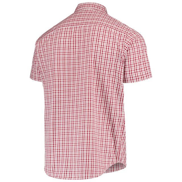 Chemise boutonnée Columbia Crimson Oklahoma Sooners Rapid Rivers pour homme