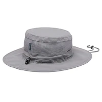 Men's Columbia  Gray Oklahoma Sooners Bora Bora III Omni-Shade Booney Hat