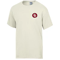 Men's Comfort Wash Cream Oklahoma Sooners Camping Trip T-Shirt
