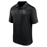 Men's Fanatics  Black Oklahoma Sooners OHT Military Appreciation Polo