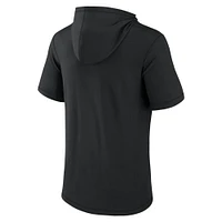Men's Fanatics  Black Oklahoma Sooners Primary Logo Hoodie T-Shirt