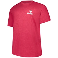 Men's Fanatics Crimson Oklahoma Sooners Big & Tall Ideal Faded T-Shirt
