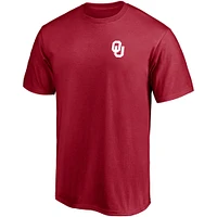 Men's Fanatics Crimson Oklahoma Sooners Team #1 Dad T-Shirt