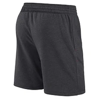 Men's Fanatics Heather Charcoal Oklahoma Sooners Primary Logo Shorts
