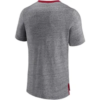 Men's Fanatics Heathered Gray Oklahoma Sooners Personal Record T-Shirt