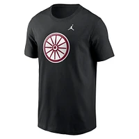 Men's Jordan Brand Black Oklahoma Sooners Primetime Alternate Logo T-Shirt