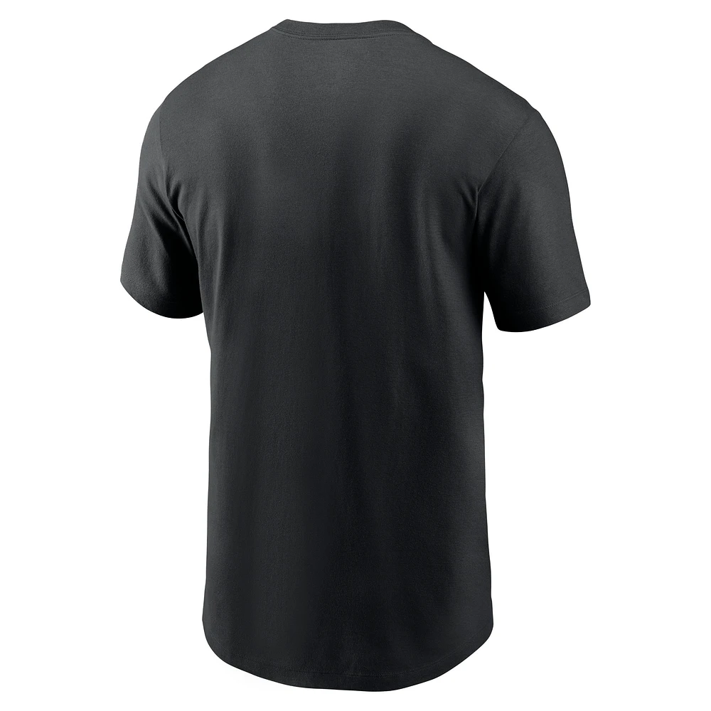Men's Jordan Brand Black Oklahoma Sooners Primetime Alternate Logo T-Shirt