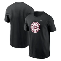 Men's Jordan Brand Black Oklahoma Sooners Primetime Alternate Logo T-Shirt