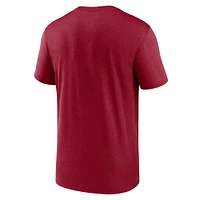 Men's Jordan Brand Crimson Oklahoma Sooners 2024 Sideline Legend Performance  T-Shirt