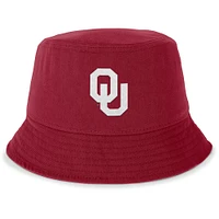 Men's Jordan Brand Crimson Oklahoma Sooners Local Apex Bucket Hat