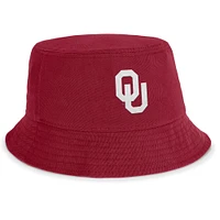 Men's Jordan Brand Crimson Oklahoma Sooners Local Apex Bucket Hat