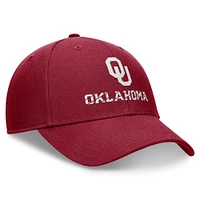 Men's Jordan Brand Crimson Oklahoma Sooners Primetime Rise Adjustable Hat
