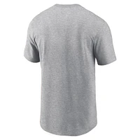 Men's Jordan Brand Heather Gray Oklahoma Sooners DNA Lockup T-Shirt