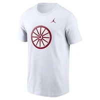 Men's Jordan Brand White Oklahoma Sooners Primetime Alternate Logo T-Shirt