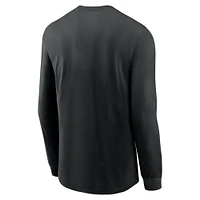 Men's Nike Black Oklahoma Sooners Alternate Logo Long Sleeve T-Shirt