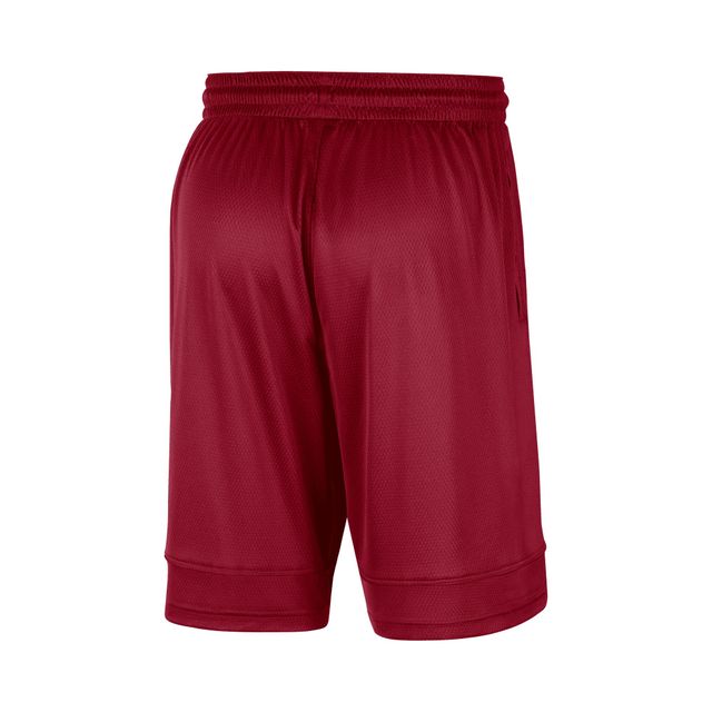 Short Nike Crimson Oklahoma Sooners Fast Break Team Performance pour homme