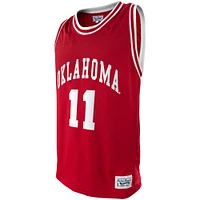 Men's Original Retro Brand Trae Young Crimson Oklahoma Sooners Alumni Basketball Jersey