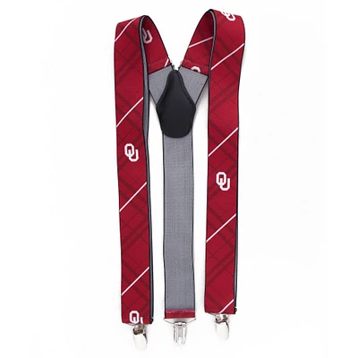 Bretelles Oklahoma Sooners rouges pour homme