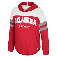 Toddler Colosseum Crimson Oklahoma Sooners Reflection Hoodie Long Sleeve T-Shirt